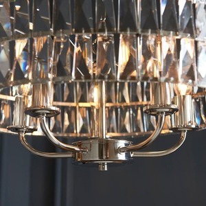 Pendelleuchte Endon Clifton 5-flammig Silber Stahl Glas E14 dimmbar 7 Pendelleuchte Endon Clifton 5-flammig Silber Stahl Glas E14 dimmbar small 7