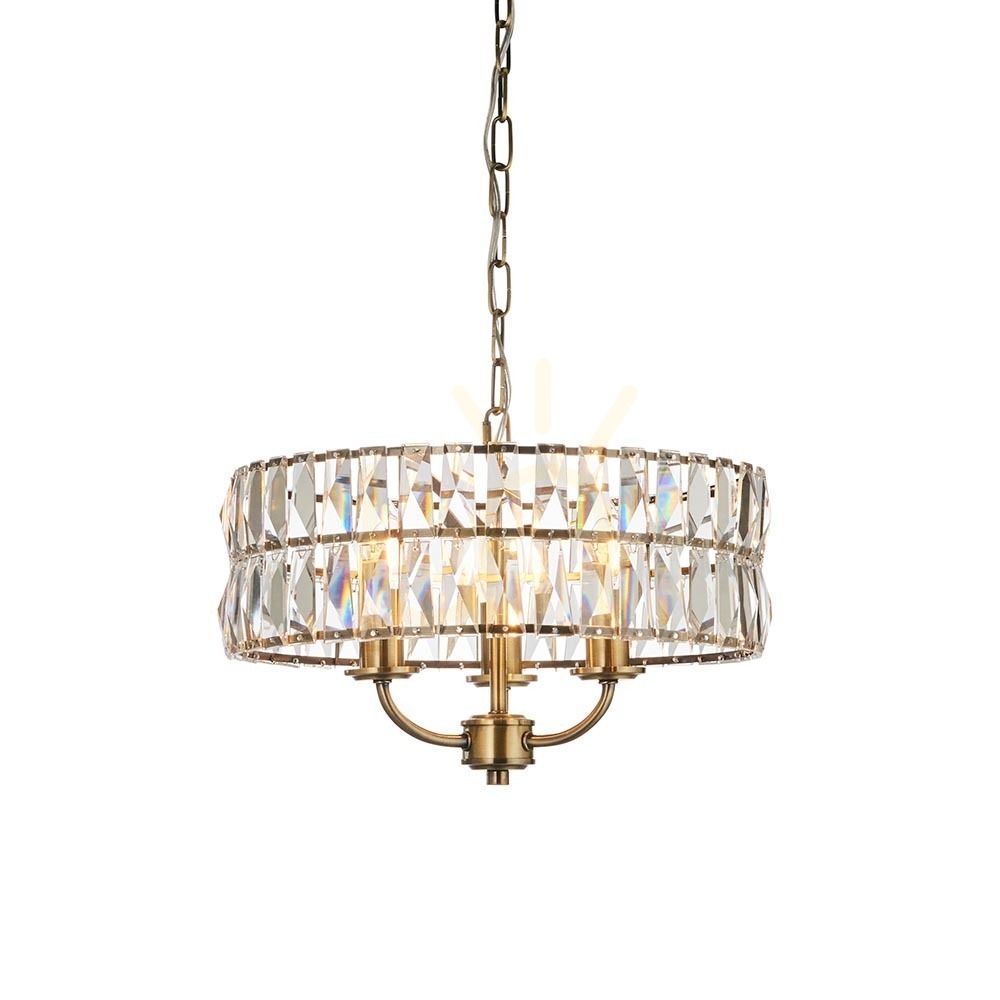 Clifton Brass Endon Pendant Lamp