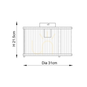 Plafond Endon Ridgeton Messing E27 Dimmbar Ø31 cm Stahl Glas 2 Plafond Endon Ridgeton Messing E27 Dimmbar Ø31 cm Stahl Glas small 2