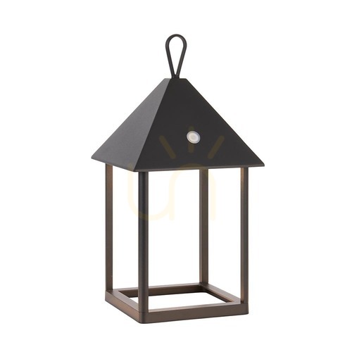 Prüfen Gartenlaterne LED Hoot Medium Schwarz Endon 106789