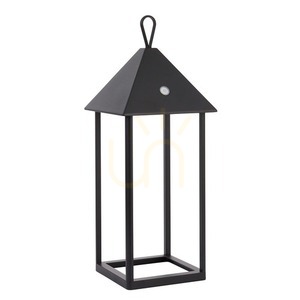 Tischlampe Endon Hoot Schwarz Aluminium Glas LED 40 cm Nicht dimmbar small 9