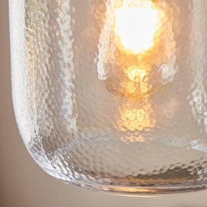 Pendelleuchte Endon Lyra Messing Glas E27 Ø20 cm Dimmbar small 8