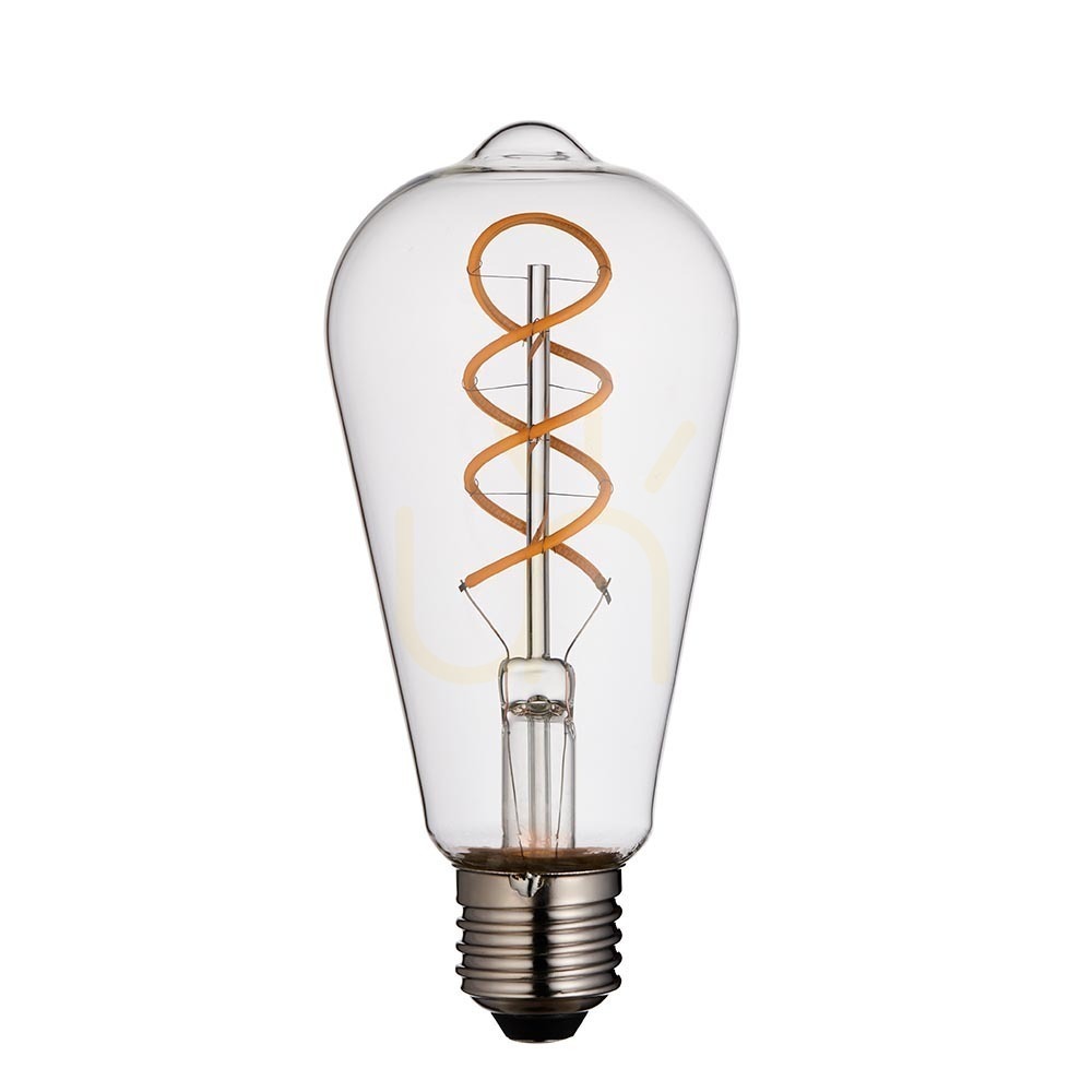 Aussicht LED-Leuchtmittel Endon E27 4W transparent dimmbar Glas 6,4 cm LED-Leuchtmittel Endon E27 4W transparent dimmbar Glas 6,4 cm