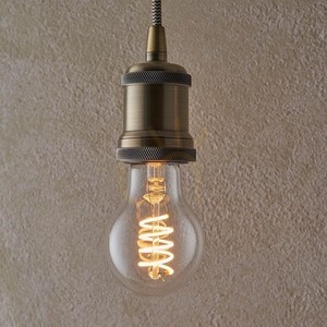 E27 LED Filament Spirale GLS transparent 4W dimmbar Endon small 3