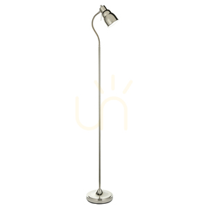 Stehlampe Endon Classic Flexi Silber Stahl GU10 163 cm small 0