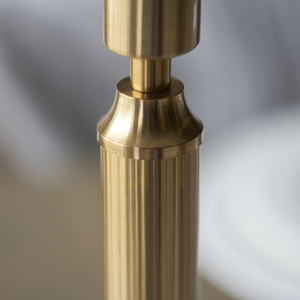 Tischlampe Endon Trobridge wiederaufladbar Messing Stahl LED small 5