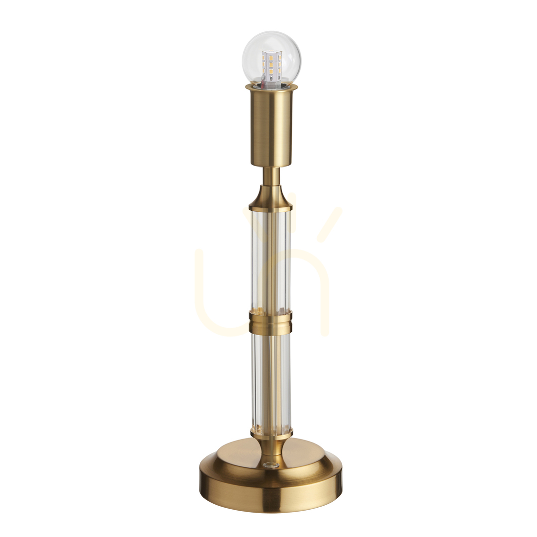 Endon Morton Rechargeable Brass Table Lamp