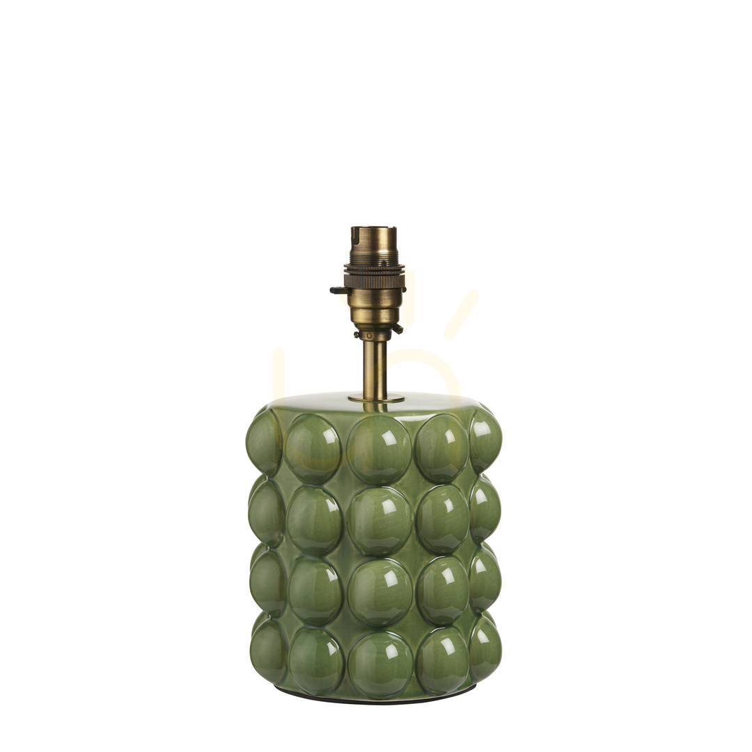 Tischlampe Endon Bobble Messing Keramik Stahl B22 24 cm