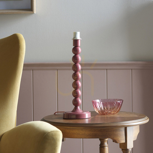 Tischlampe Endon Higgledy Rosa Stahl E14 36,5 cm small 1