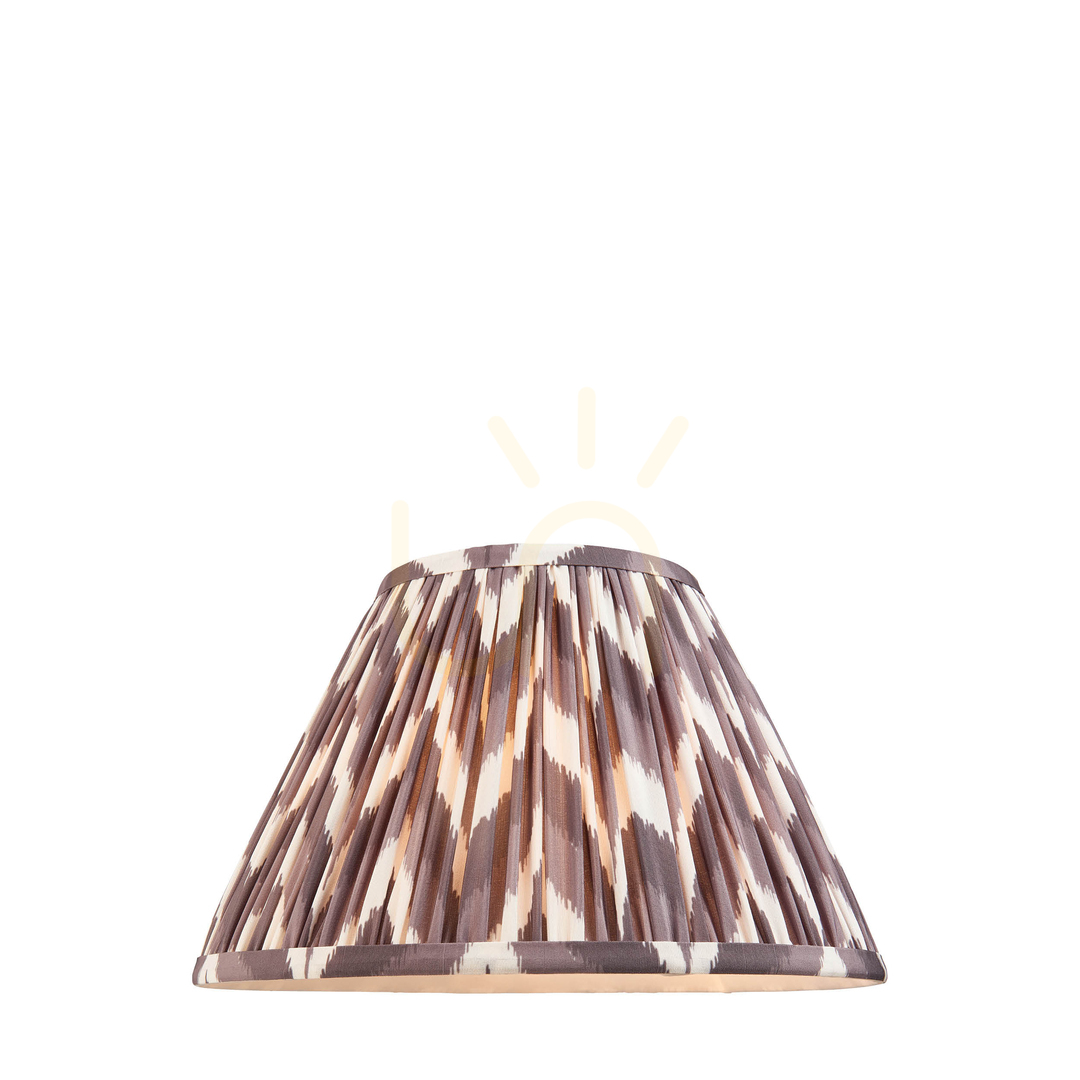 Endon Grey Fabric Lampshade 30 cm Pearl Grey