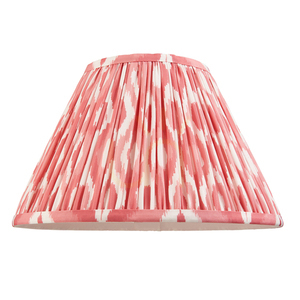Lampenschirm Endon Ikat Korallenrosa Stoff E27 18 cm small 4