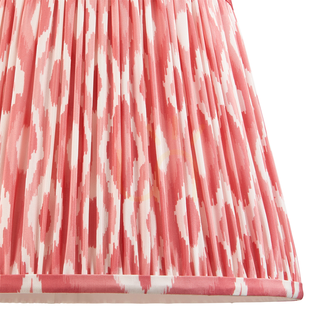 Vorschau Lampenschirm Endon Ikat Korallenrosa Stoff E27 35 cm 24 cm Lampenschirm Endon Ikat Korallenrosa Stoff E27 35 cm 24 cm