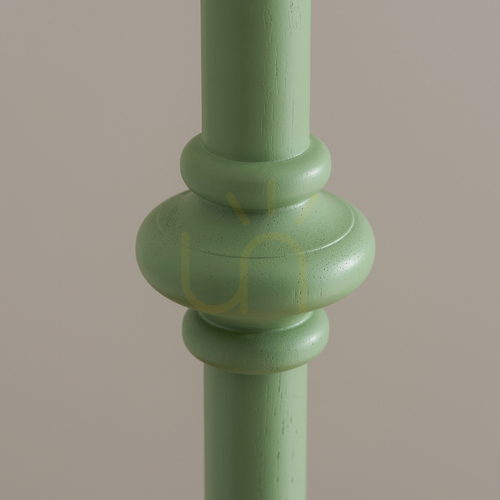 Prüfen Stehlampenfuß Endon Carnaby 111604 Grün B22 138 cm