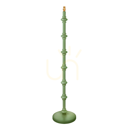 Prüfen Stehlampenfuß Endon Carnaby 111604 Grün B22 138 cm