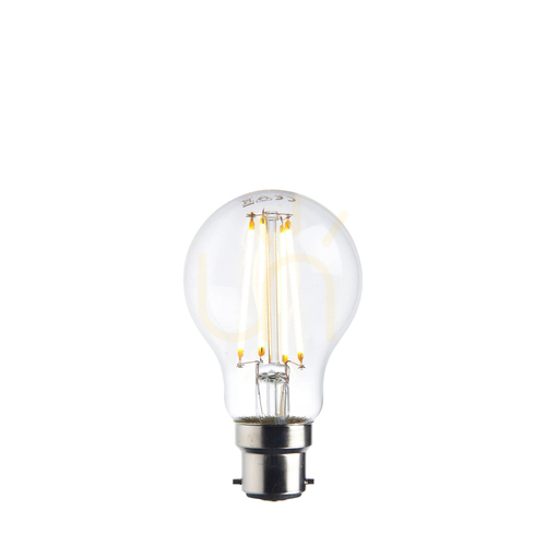 Prüfen LED-Glühlampe B22 7W dimmbar transparent Glas Endon