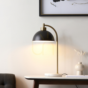 Tischlampe Endon Buchanan Grau Stahl Marmor E27 1 Tischlampe Endon Buchanan Grau Stahl Marmor E27 small 1