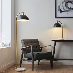 Tischlampe Endon Buchanan Grau Stahl Marmor E27 5 Tischlampe Endon Buchanan Grau Stahl Marmor E27 small 5