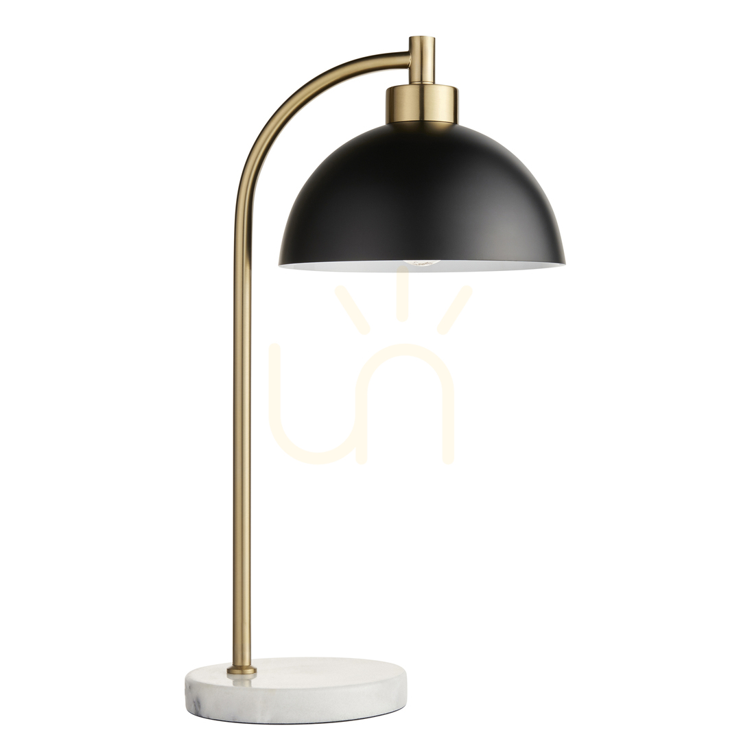 Aussicht Tischlampe Endon Buchanan Grau Stahl Marmor E27 Tischlampe Endon Buchanan Grau Stahl Marmor E27