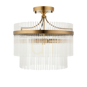 Deckenleuchte Endon Marietta Messing 3-flammig E14 Ø40 cm Stahl Glas 1 Deckenleuchte Endon Marietta Messing 3-flammig E14 Ø40 cm Stahl Glas small 1