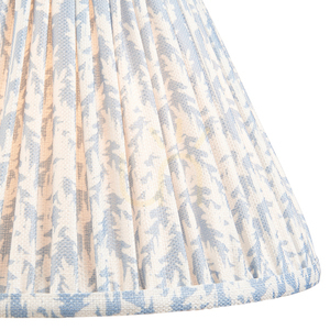 Endon Leaf Lampenschirm Shell Bay Blue aus Stoff, 30 cm, E27 1 Endon Leaf Lampenschirm Shell Bay Blue aus Stoff, 30 cm, E27 small 1