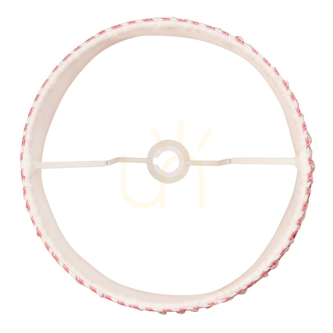 Anzeige Endon Ripple Lampenschirm korallenrosa 35 cm Stoff E27/B22 Endon Ripple Lampenschirm korallenrosa 35 cm Stoff E27/B22