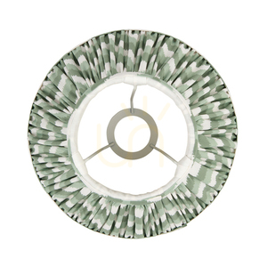 Lampenschirm Endon Aspen Grün Stoff E27 25 cm 18,5 cm small 3