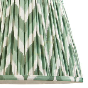Endon Zigzag Lampenschirm 113068, Cotswold-Grün, 35 cm small 2