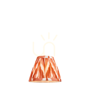 Zickzack Orange Endon Lampenschirm small 0