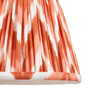 Lampenschirm Endon Zickzack Orange Stoff 20 cm Apricot small 2