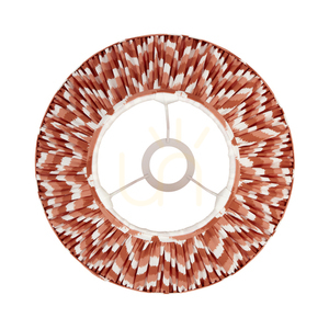 Lampenschirm Endon Zickzack Orange Stoff E27 30 cm 3 Lampenschirm Endon Zickzack Orange Stoff E27 30 cm small 3