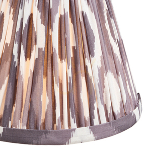 Lampenschirm Endon Ikat Grau Perlgrau Stoff 16 cm E14 1 Lampenschirm Endon Ikat Grau Perlgrau Stoff 16 cm E14 small 1