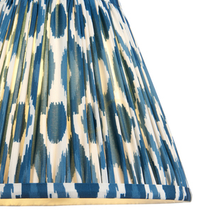 Lampenschirm Endon Ikat Marlinblau Stoff E27 Ø25 cm 18,5 cm 1 Lampenschirm Endon Ikat Marlinblau Stoff E27 Ø25 cm 18,5 cm small 1