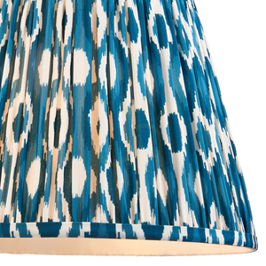 Lampenschirm Endon Ikat 113092, Blau, 35 cm, E27/B22 small 1