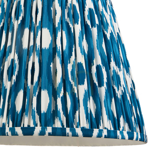 Lampenschirm Endon Ikat 113092, Blau, 35 cm, E27/B22 small 2