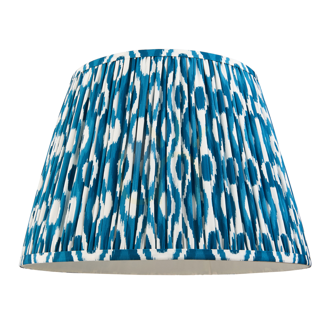 Zeige Lampenschirm Endon Ikat Blau Stoff E27 40 cm Lampenschirm Endon Ikat Blau Stoff E27 40 cm