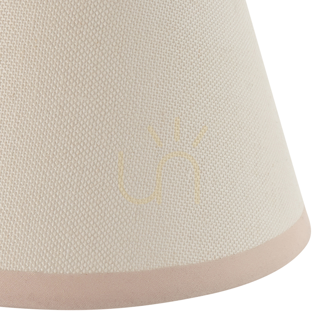 Vorschau Lampenschirm Endon Efeu Weiß Stoff Altweiß E14 12,2 cm 16 cm Lampenschirm Endon Efeu Weiß Stoff Altweiß E14 12,2 cm 16 cm