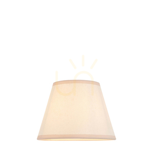 Lampenschirm Endon Efeu Weiß Stoff Altweiß 20 cm E14 small 0