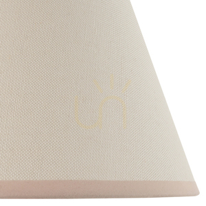 Lampenschirm Endon Efeu Weiß Stoff Altweiß E27 25 cm 18,5 cm 2 Lampenschirm Endon Efeu Weiß Stoff Altweiß E27 25 cm 18,5 cm small 2
