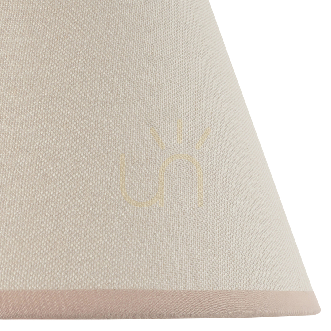 Vorschau Lampenschirm Endon Efeu Weiß Stoff Altweiß E27 25 cm 18,5 cm Lampenschirm Endon Efeu Weiß Stoff Altweiß E27 25 cm 18,5 cm