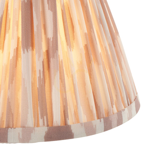 Lampenschirm Endon Ikat Beige Stoff E14 12,2 cm 1 Lampenschirm Endon Ikat Beige Stoff E14 12,2 cm small 1