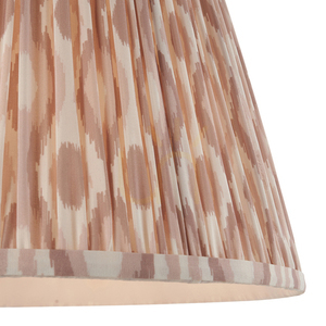 Lampenschirm Endon Ikat beige Stoff E27 Ø40 cm 27,5 cm small 1