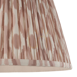 Lampenschirm Endon Ikat beige Stoff E27 Ø40 cm 27,5 cm small 2