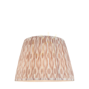 Lampenschirm Endon Ikat beige Stoff E27 Ø40 cm 27,5 cm small 0