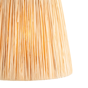 Lampenschirm Endon Raffia Schwarz Naturfaser 30 cm E27 1 Lampenschirm Endon Raffia Schwarz Naturfaser 30 cm E27 small 1