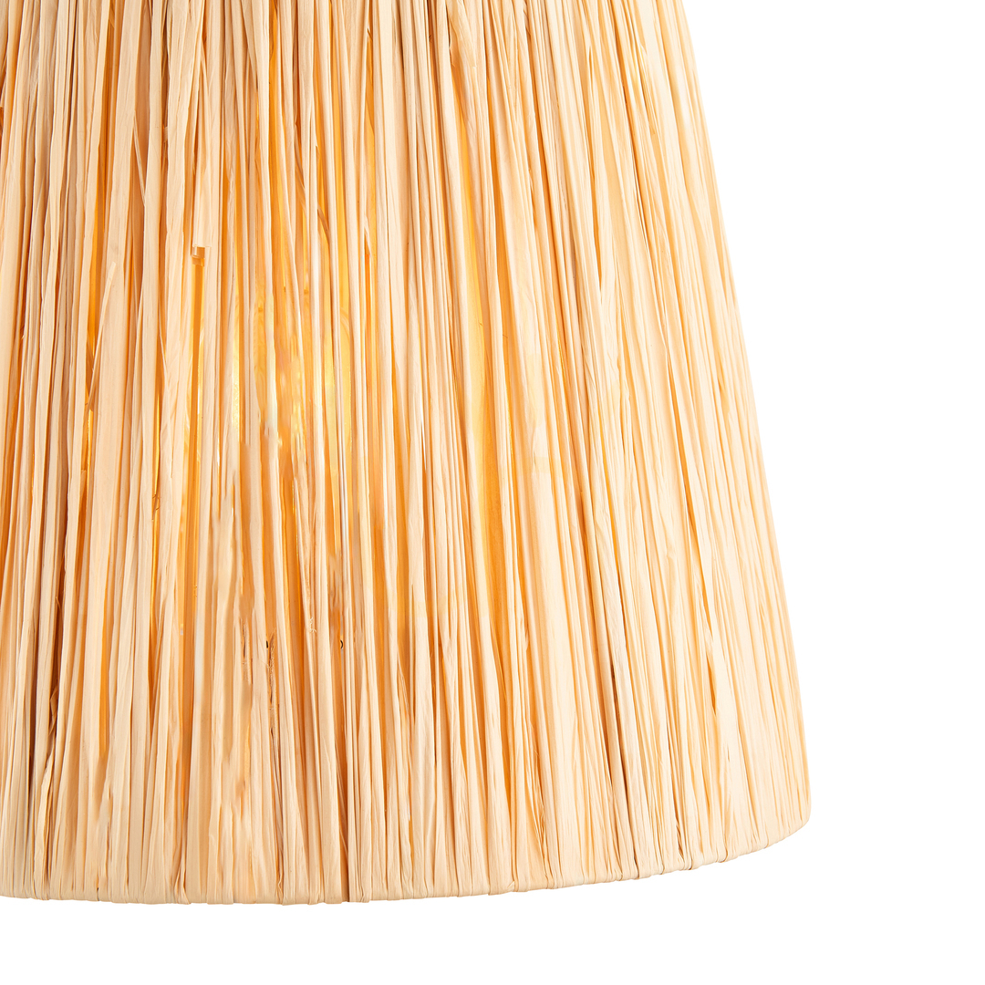 Aussicht Lampenschirm Endon Raffia Schwarz Naturfaser 30 cm E27 Lampenschirm Endon Raffia Schwarz Naturfaser 30 cm E27