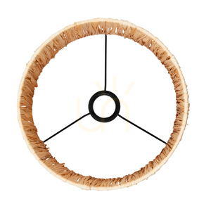 Lampenschirm Endon Raffia Schwarz Naturfaser 30 cm E27 3 Lampenschirm Endon Raffia Schwarz Naturfaser 30 cm E27 small 3