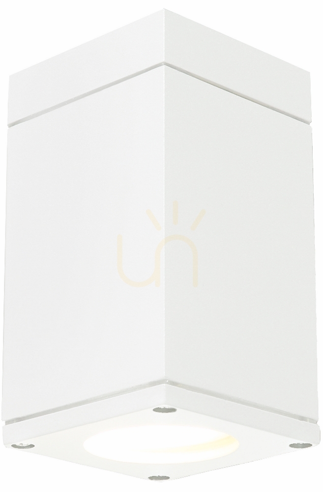 SANDVIK 795WH outdoor ceiling light white RAL 9003 GU10 max 4W IP54 IK08 NORLYS