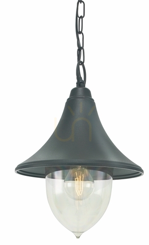 Prüfen FLORENCE NORLYS 800A/BL Schwarz E27 Norlys Pendelleuchte für draußen.