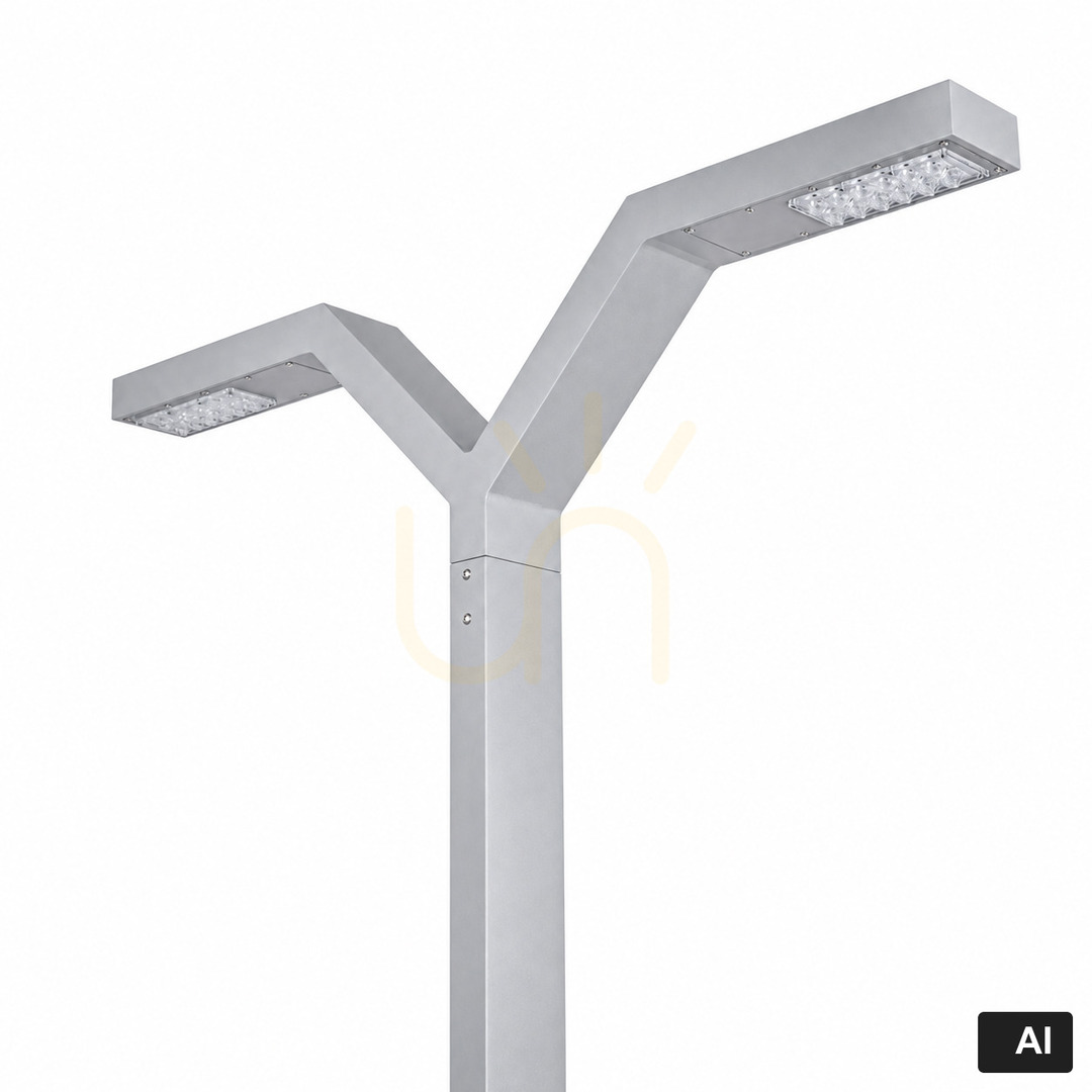 Felinar de grădină Norlys TRYSIL 1018AL aluminiu LED 23,3 W 3277 lm 3000 K DALI2 NightDim IP65 300 cm