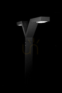 Gartenleuchte NORLYS Trysil 1027BL, schwarz, LED 4000 K, DALI2 small 5